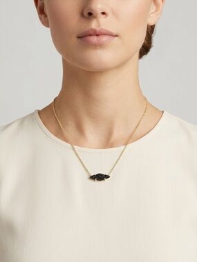 2. Kendra Scott Black stone necklace